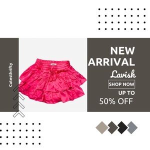 Lavish Pink Skirt
